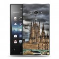 Дизайнерский пластиковый чехол для Sony Xperia acro S Лондон