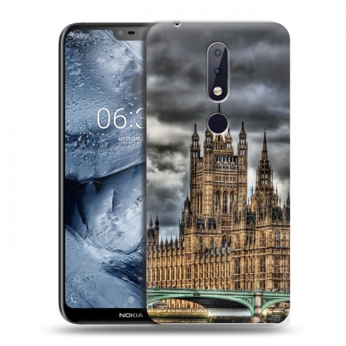 Дизайнерский пластиковый чехол для Nokia 6.1 Plus Лондон