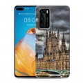 Дизайнерский пластиковый чехол для Huawei P40 Лондон