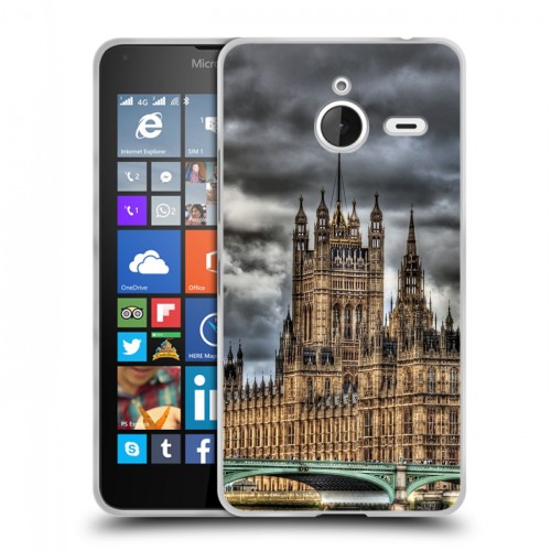 Дизайнерский пластиковый чехол для Microsoft Lumia 640 XL Лондон