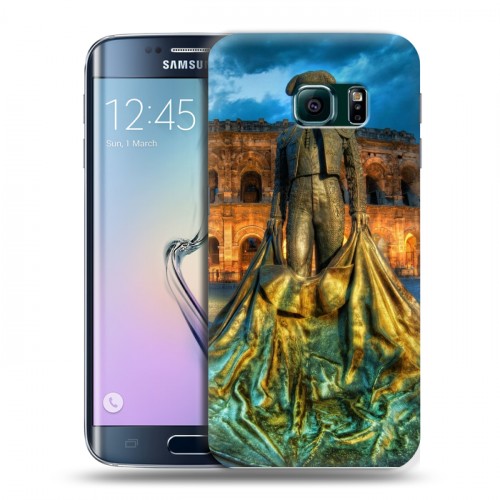 Дизайнерский пластиковый чехол для Samsung Galaxy S6 Edge Рим
