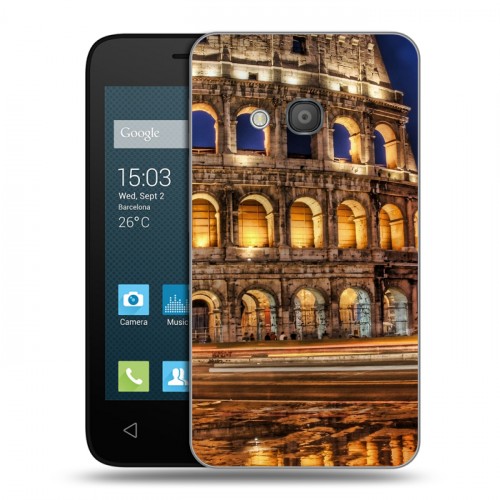 Дизайнерский силиконовый чехол для Alcatel One Touch Pixi 4 (4) Рим