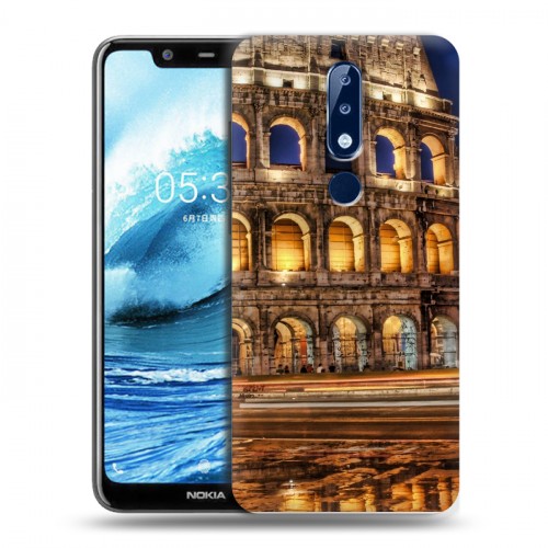 Дизайнерский пластиковый чехол для Nokia 5.1 Plus Рим