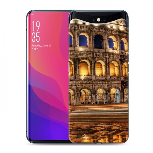 Дизайнерский силиконовый чехол для OPPO Find X Рим