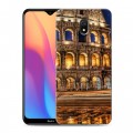 Дизайнерский силиконовый с усиленными углами чехол для Xiaomi RedMi 8A Рим