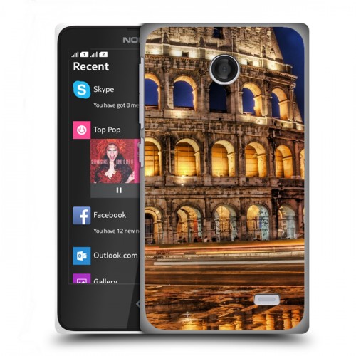 Дизайнерский пластиковый чехол для Nokia X Рим
