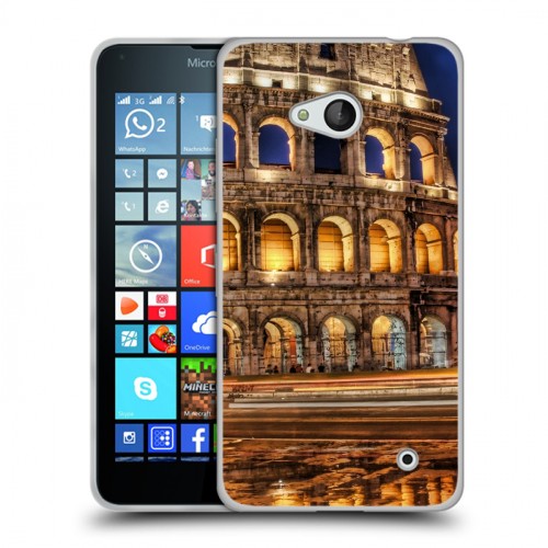 Дизайнерский пластиковый чехол для Microsoft Lumia 640 Рим