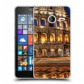 Дизайнерский пластиковый чехол для Microsoft Lumia 640 XL Рим