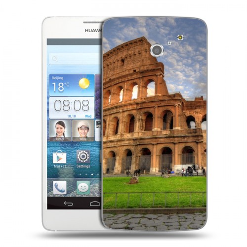 Дизайнерский пластиковый чехол для Huawei Ascend D2 Рим