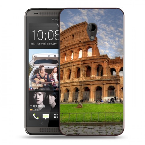 Дизайнерский пластиковый чехол для HTC Desire 700 Рим