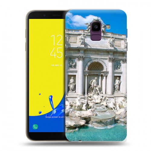 Дизайнерский пластиковый чехол для Samsung Galaxy J6 Рим