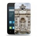 Дизайнерский пластиковый чехол для Alcatel One Touch Pixi 3 (4.5) Рим