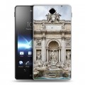 Дизайнерский пластиковый чехол для Sony Xperia TX Рим