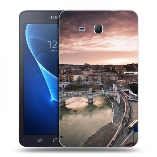 Дизайнерский силиконовый чехол для Samsung Galaxy Tab A 7 (2016) Рим