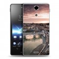 Дизайнерский пластиковый чехол для Sony Xperia TX Рим