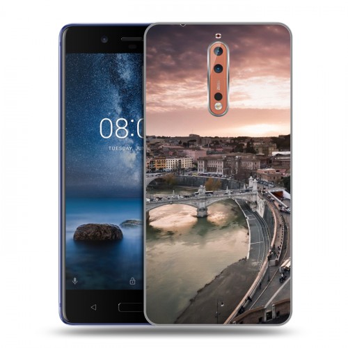 Дизайнерский пластиковый чехол для Nokia 8 Рим