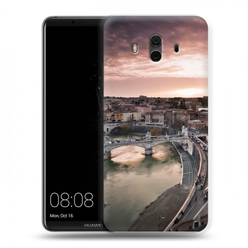 Дизайнерский пластиковый чехол для Huawei Mate 10 Рим