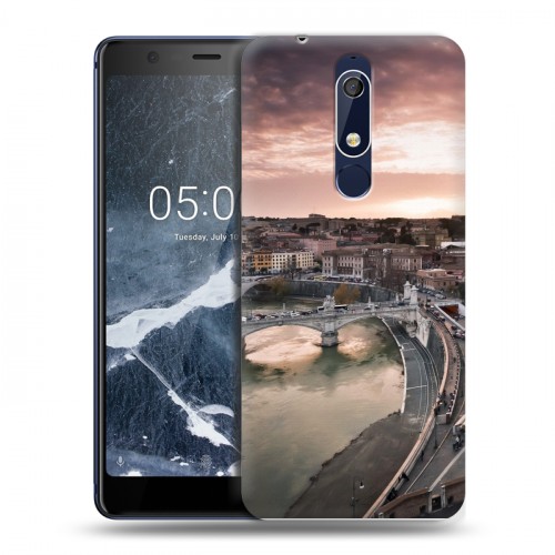 Дизайнерский пластиковый чехол для Nokia 5.1 Рим