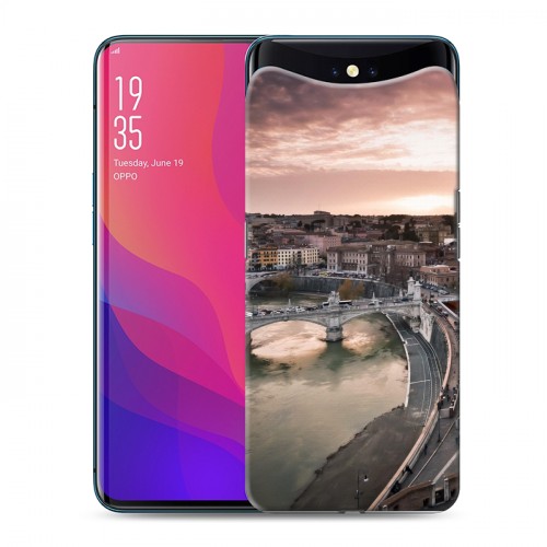 Дизайнерский силиконовый чехол для OPPO Find X Рим