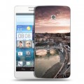 Дизайнерский пластиковый чехол для Huawei Ascend D2 Рим