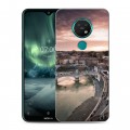 Дизайнерский силиконовый с усиленными углами чехол для Nokia 7.2 Рим