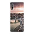 Дизайнерский силиконовый чехол для Huawei Y8p Рим