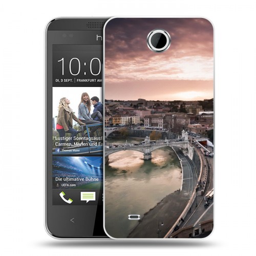 Дизайнерский пластиковый чехол для HTC Desire 300 Рим