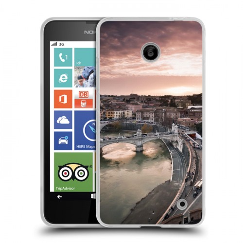 Дизайнерский пластиковый чехол для Nokia Lumia 630/635 Рим