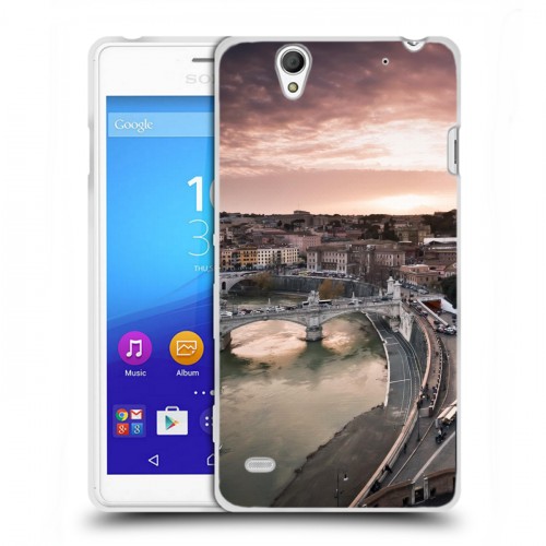 Дизайнерский пластиковый чехол для Sony Xperia C4 Рим