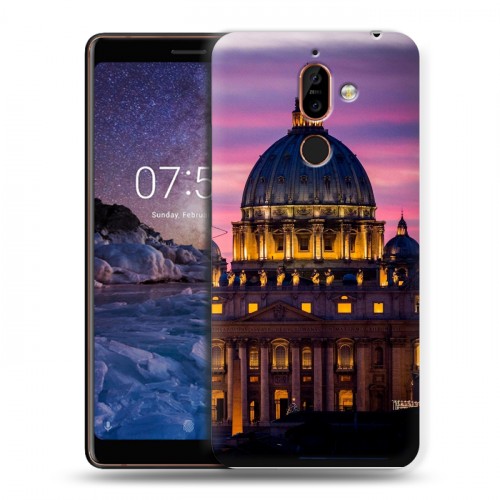 Дизайнерский пластиковый чехол для Nokia 7 Plus Рим