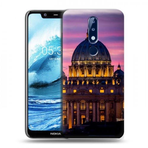 Дизайнерский силиконовый чехол для Nokia 5.1 Plus Рим