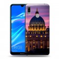 Дизайнерский пластиковый чехол для Huawei Y6 (2019) Рим