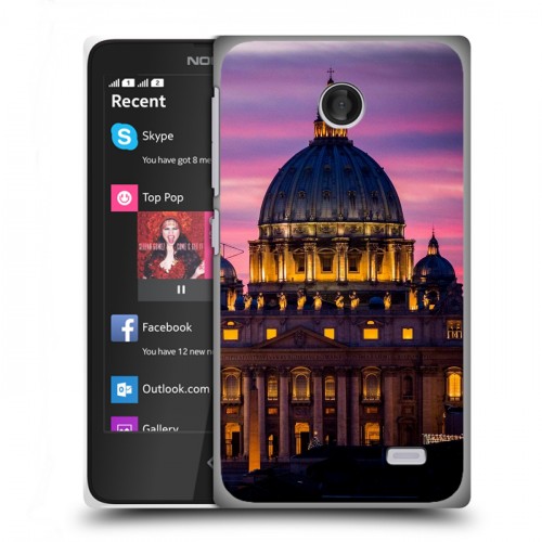 Дизайнерский пластиковый чехол для Nokia X Рим
