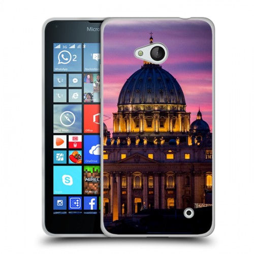 Дизайнерский пластиковый чехол для Microsoft Lumia 640 Рим