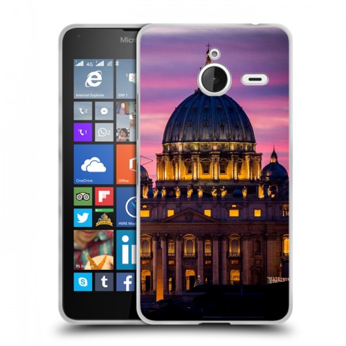 Дизайнерский пластиковый чехол для Microsoft Lumia 640 XL Рим