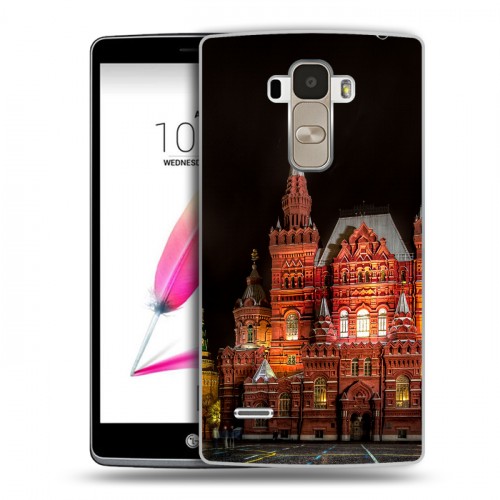 Дизайнерский пластиковый чехол для LG G4 Stylus Москва