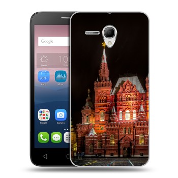 Дизайнерский силиконовый чехол для Alcatel One Touch POP 3 5.5 Москва (на заказ)