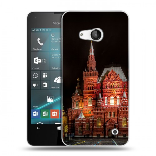 Дизайнерский пластиковый чехол для Microsoft Lumia 550 Москва