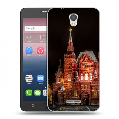 Дизайнерский силиконовый чехол для Alcatel Pop 4 Москва