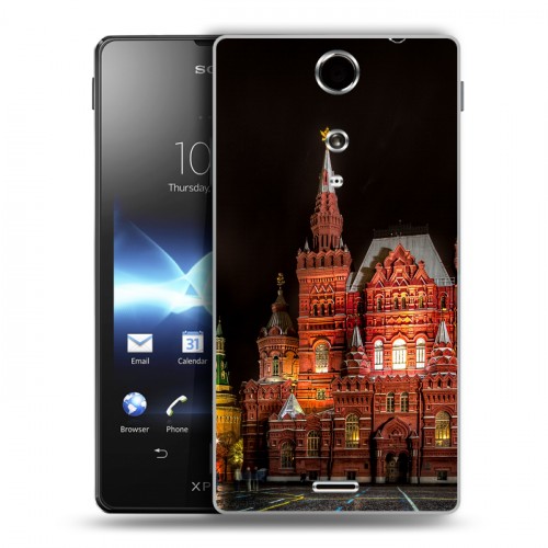 Дизайнерский пластиковый чехол для Sony Xperia TX Москва