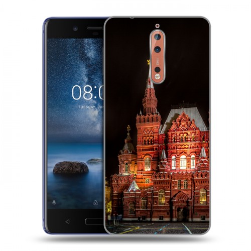 Дизайнерский пластиковый чехол для Nokia 8 Москва