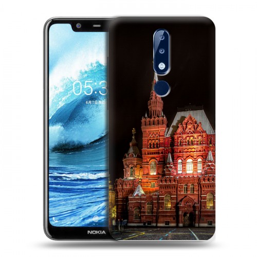 Дизайнерский силиконовый чехол для Nokia 5.1 Plus Москва