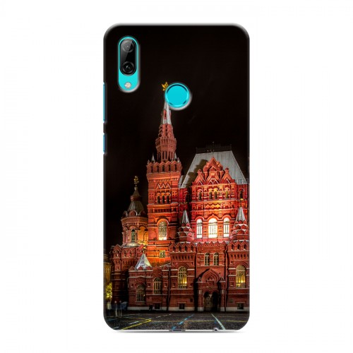 Дизайнерский пластиковый чехол для Huawei P Smart (2019) Москва