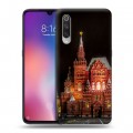 Дизайнерский силиконовый с усиленными углами чехол для Xiaomi Mi9 Москва