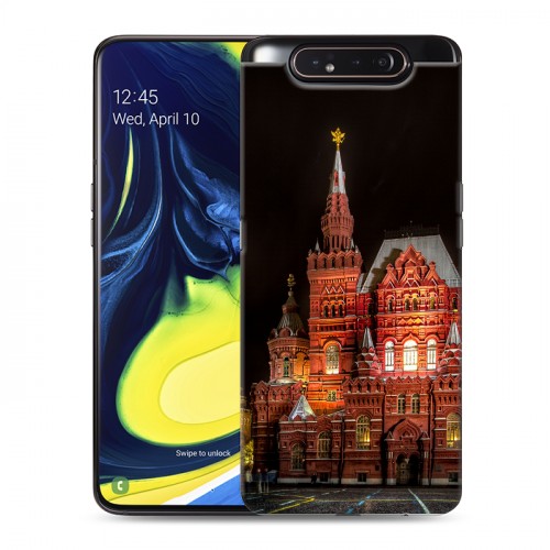 Дизайнерский пластиковый чехол для Samsung Galaxy A80 Москва