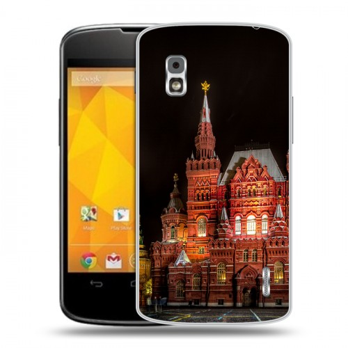 Дизайнерский пластиковый чехол для LG Google Nexus 4 Москва