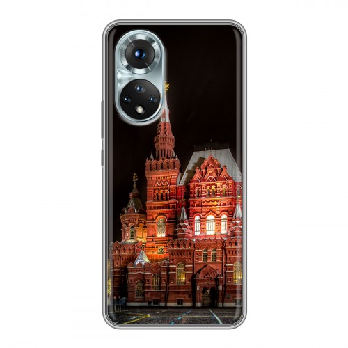 Дизайнерский силиконовый чехол для Huawei Honor 50 Москва