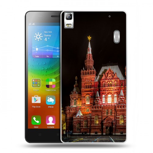 Дизайнерский пластиковый чехол для Lenovo A7000 Москва