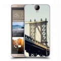 Дизайнерский пластиковый чехол для HTC One E9+ Нью-Йорк