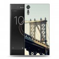 Дизайнерский пластиковый чехол для Sony Xperia XZs Нью-Йорк